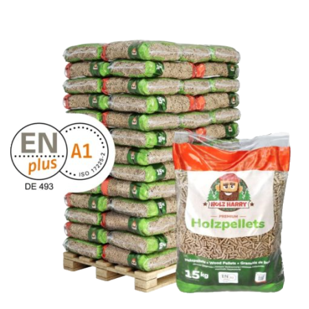 Holz Harry Premium-Holzpellets ENplusA1 975kg