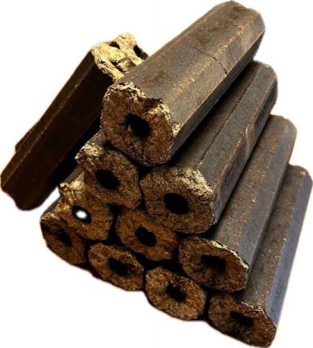 Pini Kay Hartholzbriketts Eiche mit Zugloch 960 kg Palette – Bild 6
