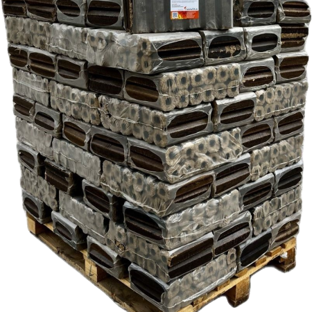 Pini Kay Hartholzbriketts Eiche mit Zugloch 960 kg Palette