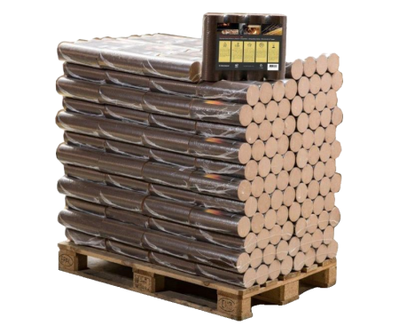 Pollmeier Hartholzbriketts Buche 960 kg Palette